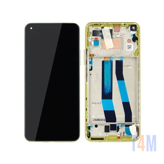 TOUCH+DISPLAY WITH FRAME XIAOMI MI 11 LITE 5G 6.55" YELLOW